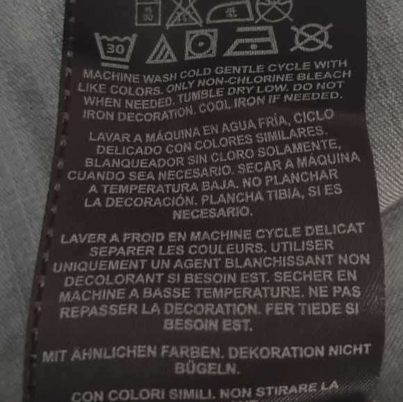 Guess Denim Sleeveless Top Size M - Picture 9 of 9